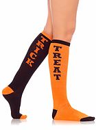 Knee socks, trick or treat